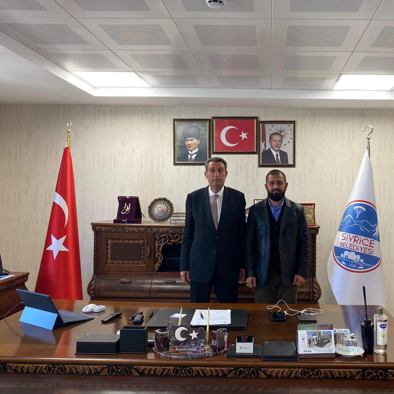 Manşet: TÜGVA Sivrice’den Başkan Irmak’a Ziyaret