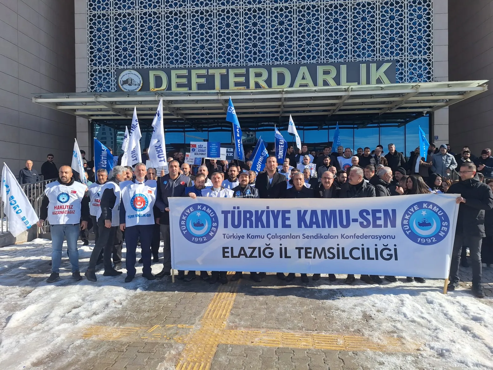 Türk Kamu-Sen Elazığ Şube Başkanı Bankur: Sonuç açıktır: Enflasyon yükselmiş, maaşlar erimiştir